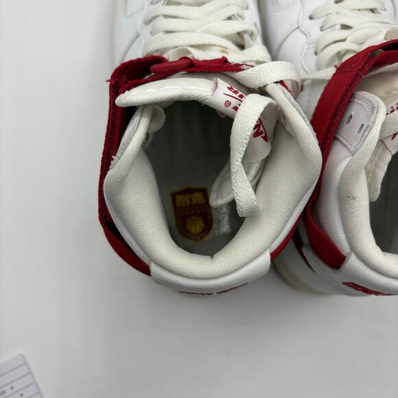 Nike Air Force 1 High NAI-KE White Univ Red 2015 Size 9 - Picture 16 of 16